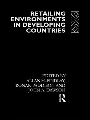 cover image of Retailing Environments in Developing Countries